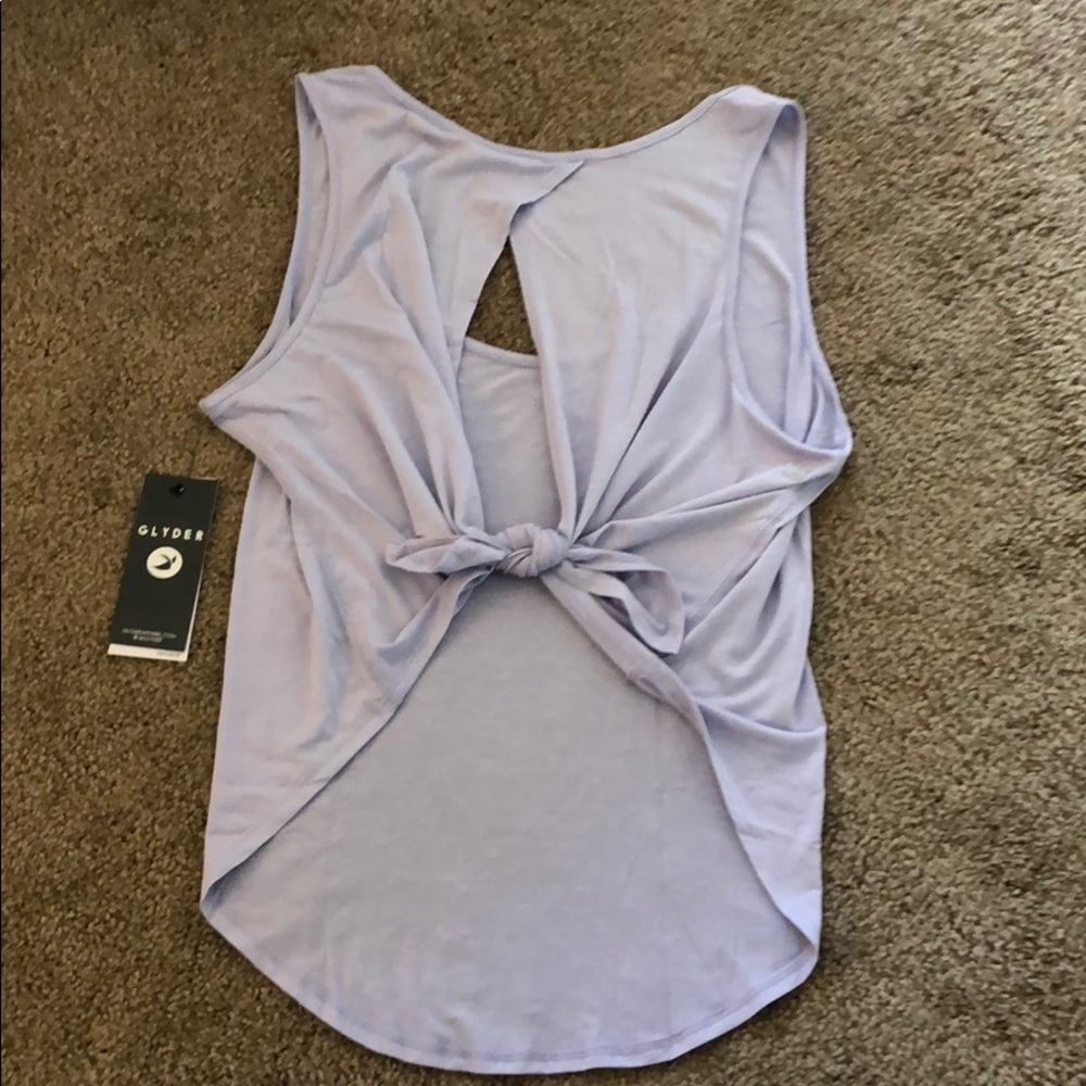 Glyder Free Spirit tank in Purple Cloud. NWT!